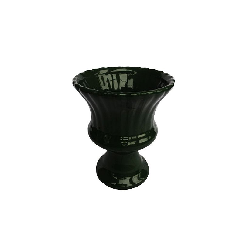 VASO ESPANHA PEQUENO VERDE MUSGO Lembrança Chique