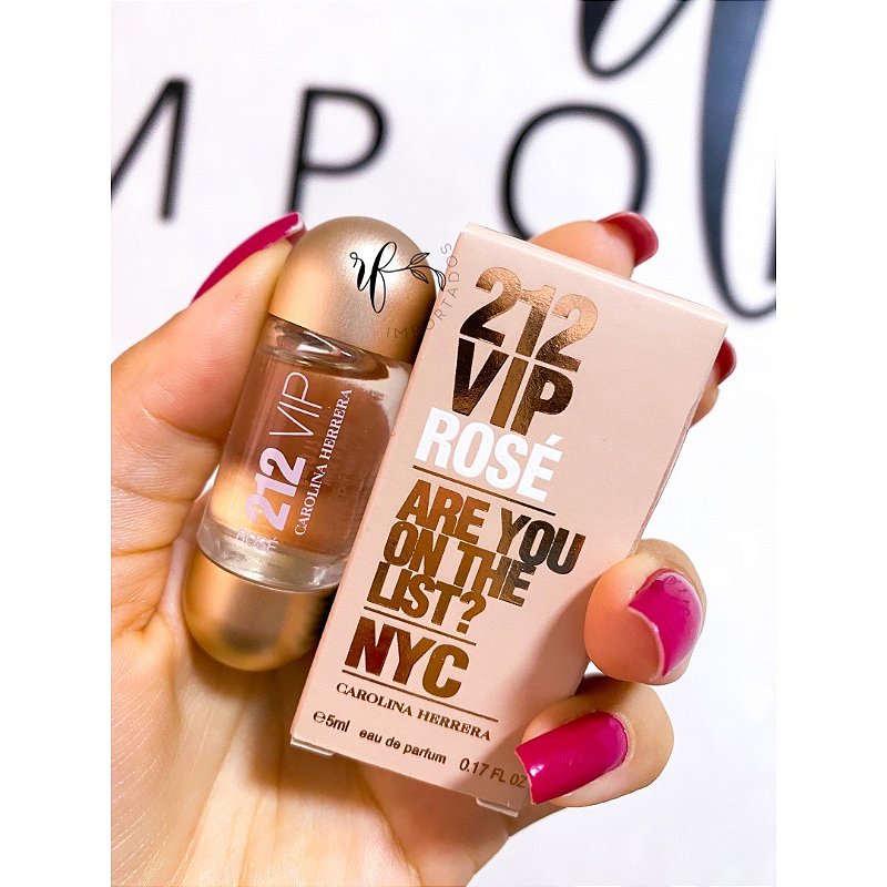 Carolina Herrera Miniatura Perfume 212 Vip Rosé Feminino Edp 5ml