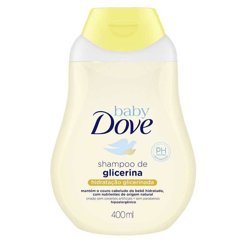 Shampoo Dove Baby Glicerina 400ml COSMÉTICO