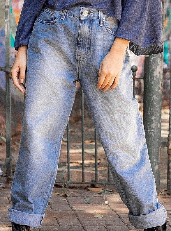 calça mom jeans vintage