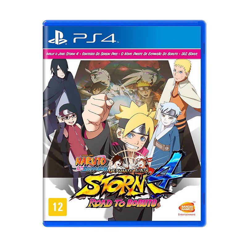 Jogo Ps4 Naruto Storm 4 Road To Boruto Midia Fisica