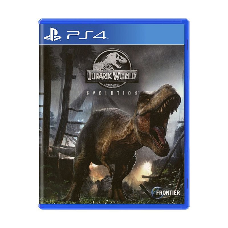 Jogo Mídia Física Original Jurassic World Evolution Para Ps4