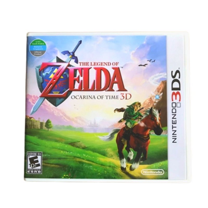 jogo The Legend of Zelda: Ocarina of Time 3D Para 3DS - Loja de Vídeo Games  Fortaleza EiNerdGames