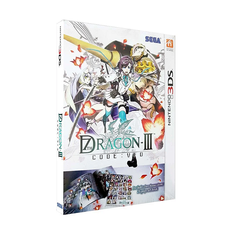 Jogo 7th Dragon III Code: VFD Launch Edition 3DS Novo Lacrado