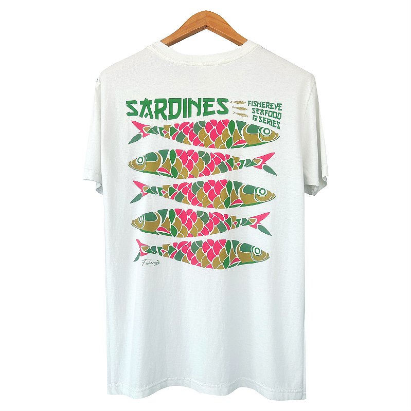T-shirt Drôle Sardines Du Portugal - Motif Poisson En Conserve - Taille Unisexe - Neuf