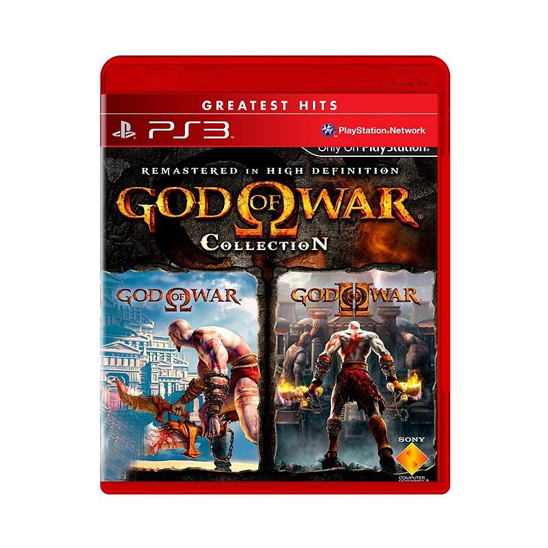 Jogo God of war Collection Greatest Hits PS3 Dino Games