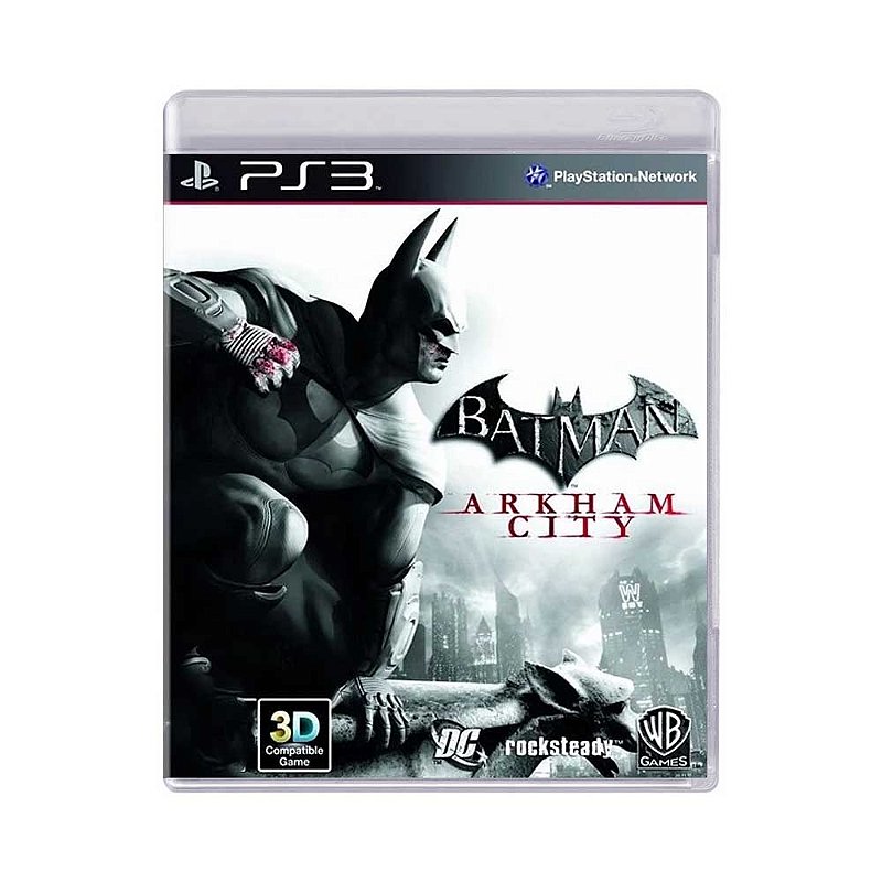 PS3 - Batman Arkham City (Edição Jogo do Ano) - waz