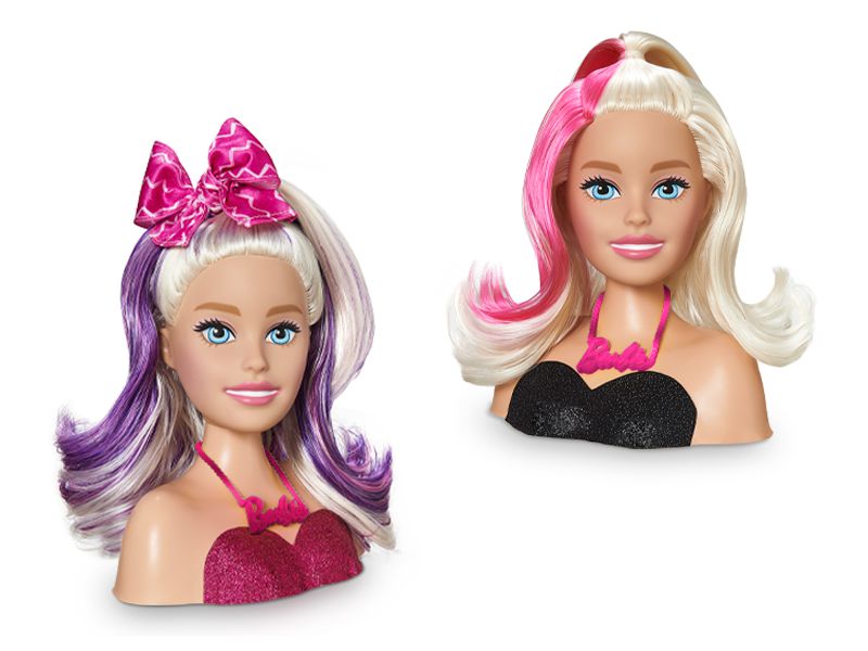 Barbie Styling Head Hair Boneca Para Maquiar - Pupee em Promoção