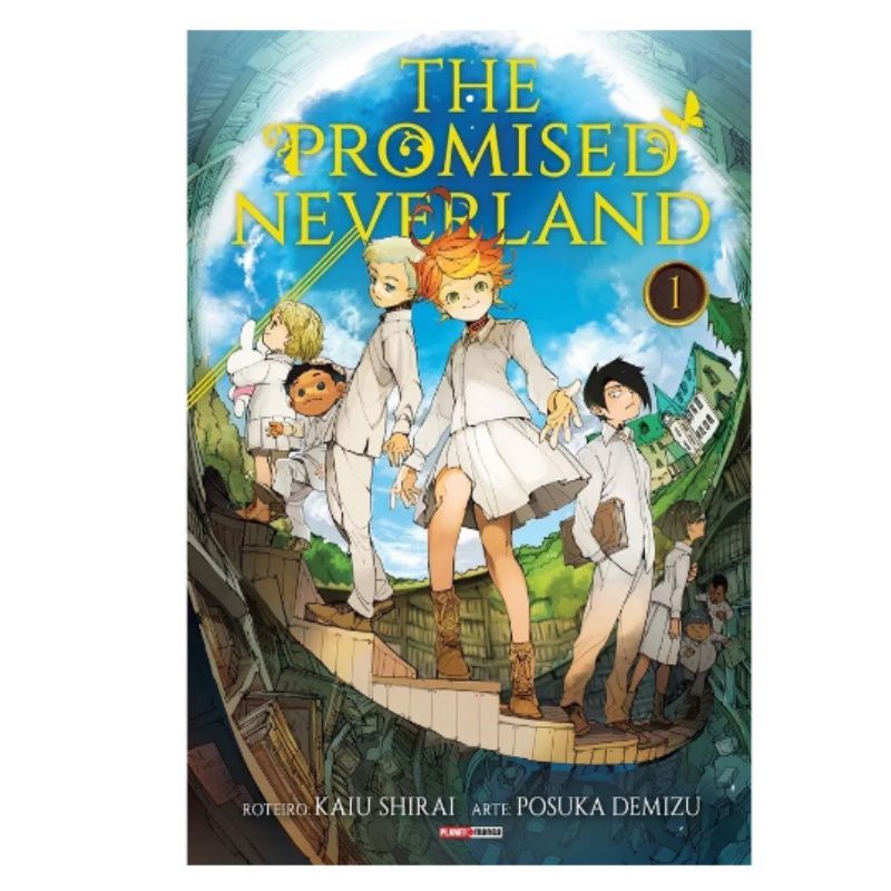 Mangá The Promised Neverland Volume 1 Távola Geek 