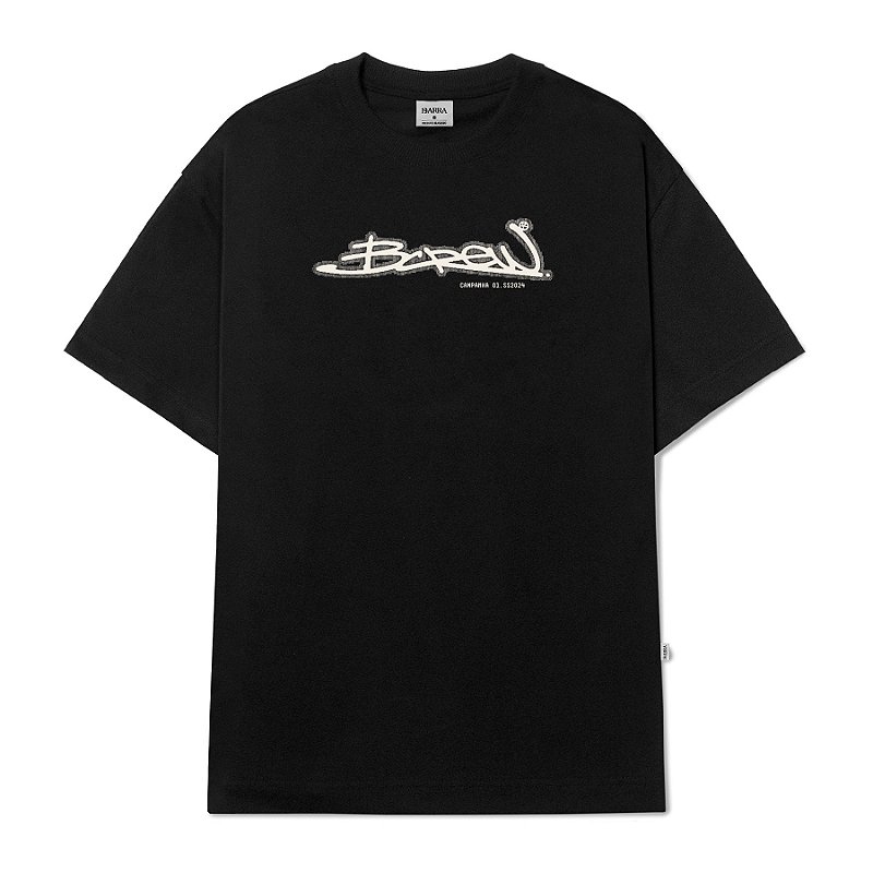 camisa-signature-logo-preta-