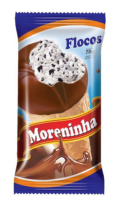 Saquinho De Sorvete Moreninha 250g Flocos C/175unidades - Cheffe House