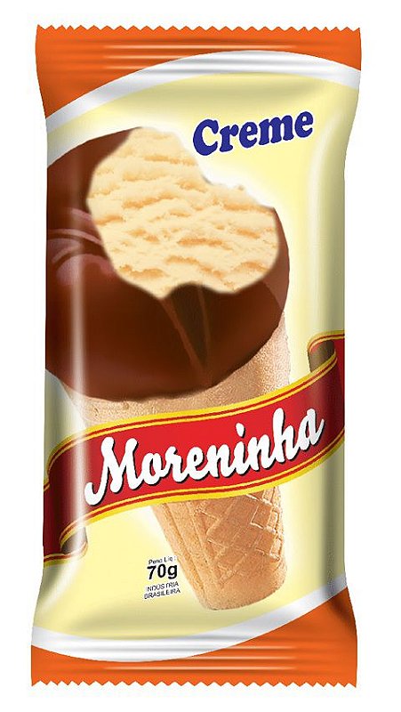 Saquinho De Sorvete Moreninha 250g Flocos C/175unidades