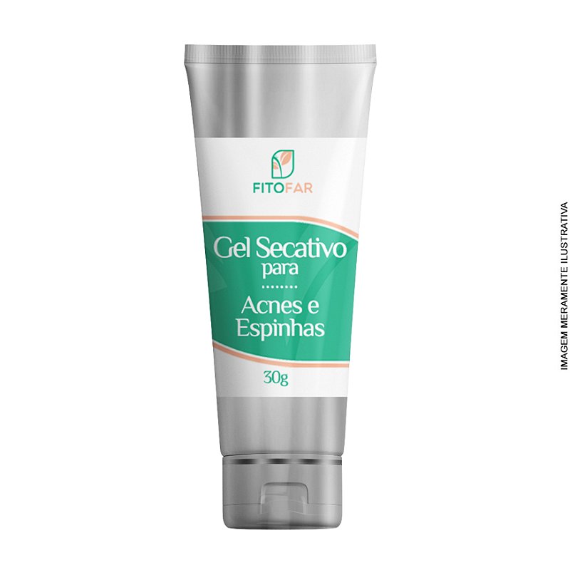 Gel Secativo para Acne e Espinhas - 30g - Fitofar - Fitofar Farmácia de ...