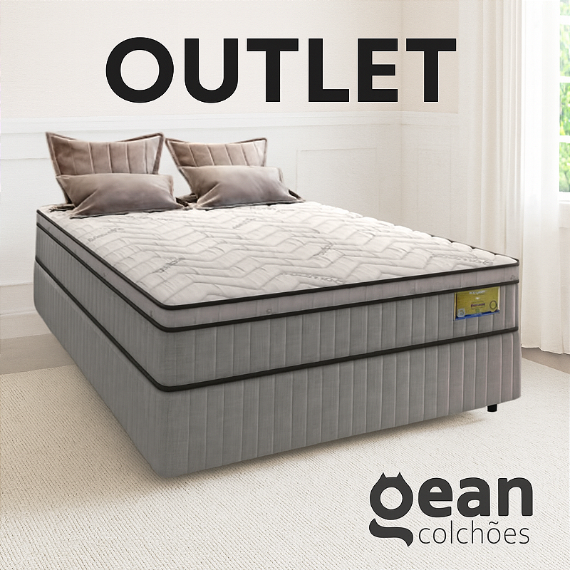 Colchão de Casal 138X188X25 Molas Ensacadas - Apolo Spuma