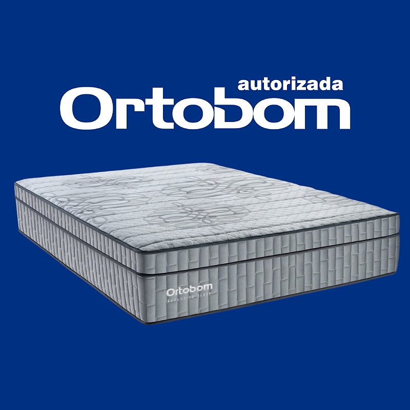 Colchão Casal 138x188x32 Molas Ensacadas Exclusive Ortobom