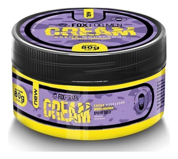 Creme Modelador Efeito Memória Fox For Man 80g - Fiorot Shop