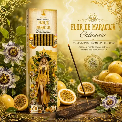 Incenso Vila zen Flor de maracujá - Dark Paradise - Acessorios
