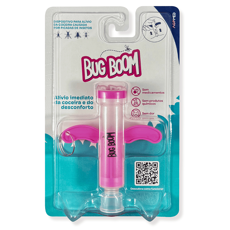 Bug Boom Rosa - AGPMED - Produtos Médico-Hospitalares