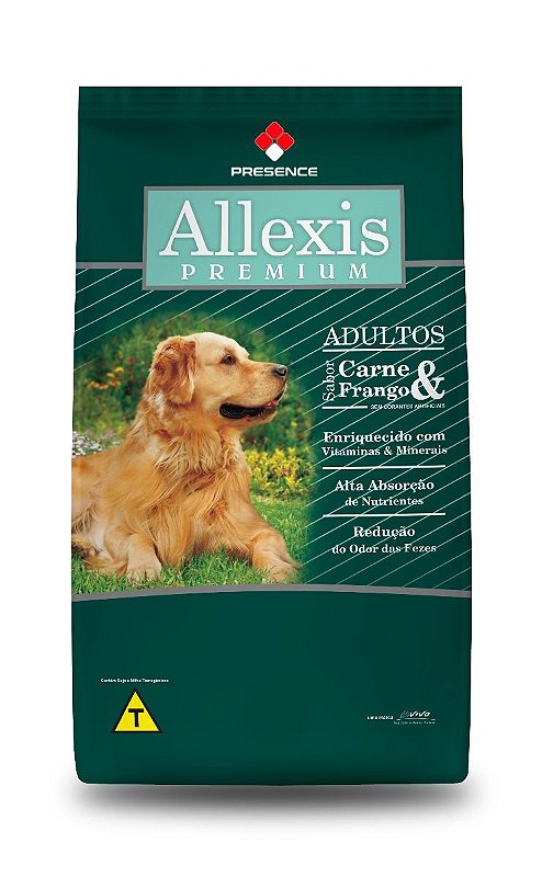 Presence Allexis Ração Adulto 15KG - Arla Loja online