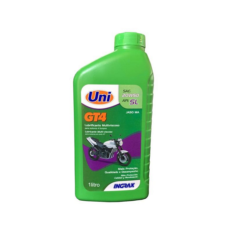 Ingrax Uni GT4 20W50 SL 1L - Arla Loja online