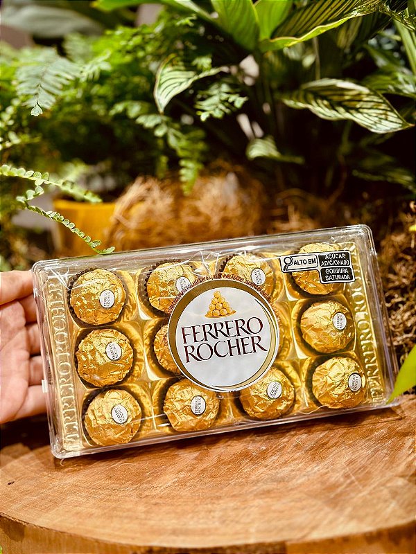 Caixa Ferrero Rocher GG - Floricultura Arte flores