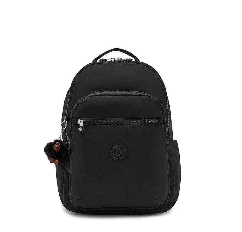 Mochila Kipling Seoul Preto True Black R.5140j99 A Unidade