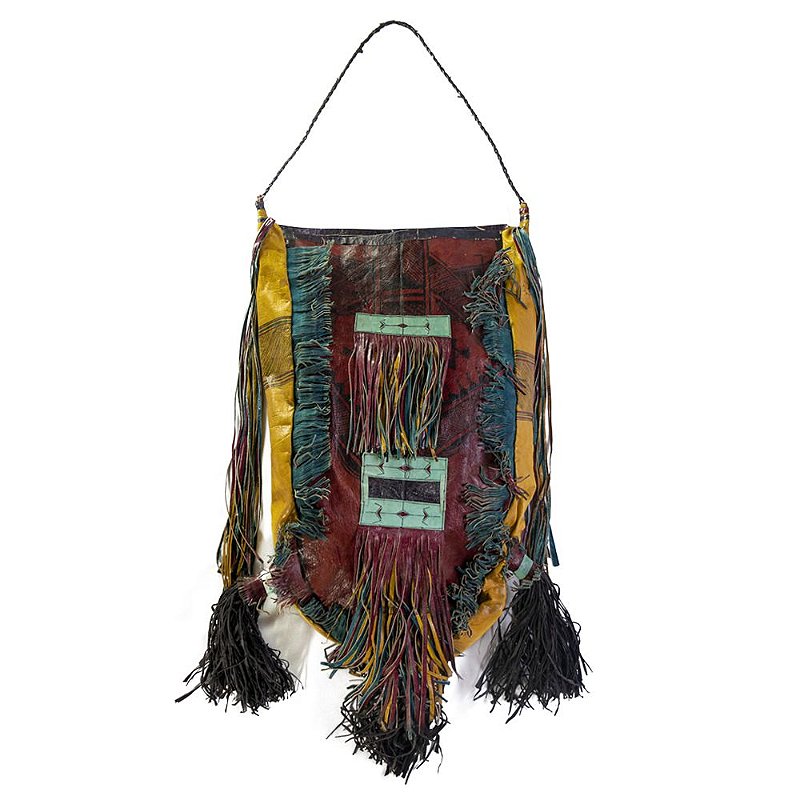 bolsa de couro da tribo berbere maroquina - KARU STORE - ORIGINAL CRAFTS  FROM THE WORLD
