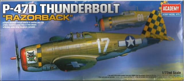Academy - P-47D Thunderbolt 