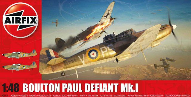 AirFix - Boulton Paul Defiant Mk.I - 1/48 - HTC - MODELISMO