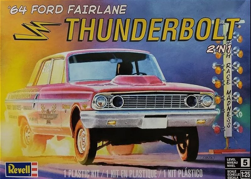 Miniatura Ford Fairlane Thunderbolt 1964 1:24 - Maisto