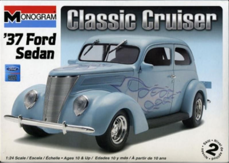 Monogram - Ford Sedan 1937 Classic Cruiser - 1/24 - HTC - MODELISMO