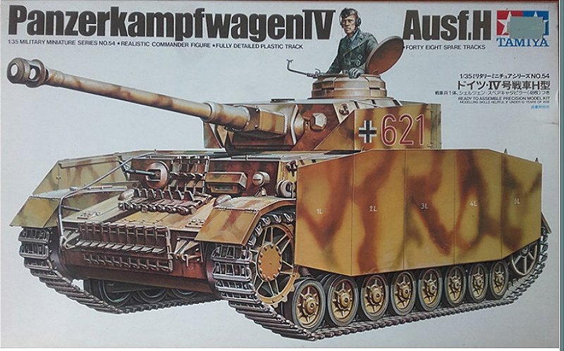 Tamiya - Panzerkampfwagen IV Ausf. H - 1/35 - HTC - MODELISMO