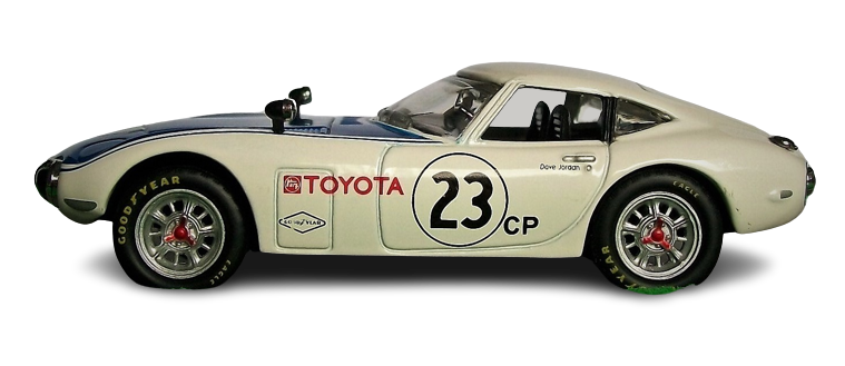 Del Prado - Shelby-Toyota 2000GT - 1/43 - HTC - MODELISMO