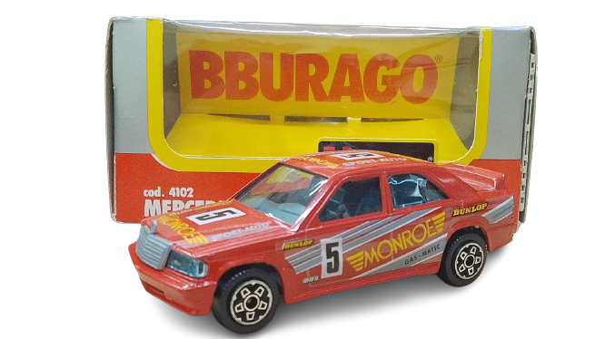 Burago - Mercedes-Benz 190E - 1/43 - HTC - MODELISMO