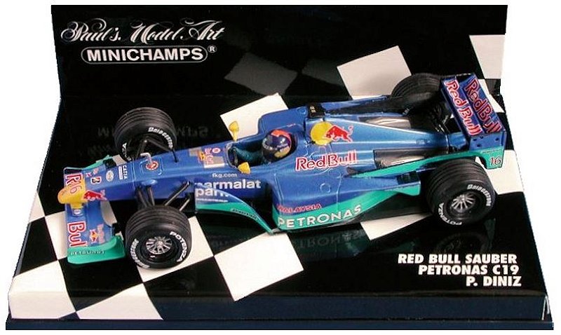 Minichamps - Red Bull Sauber Petrons C19 ( P. Diniz ) - 1/43 - HTC
