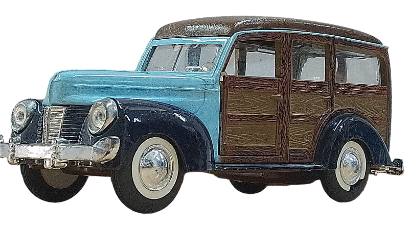 SS - Ford Woody Wagon 1940 com Fricção - HTC - MODELISMO