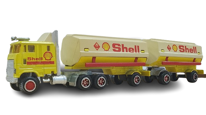 Majorette - Caminhão Tanque Articulado Shell - 1/87 - HTC - MODELISMO