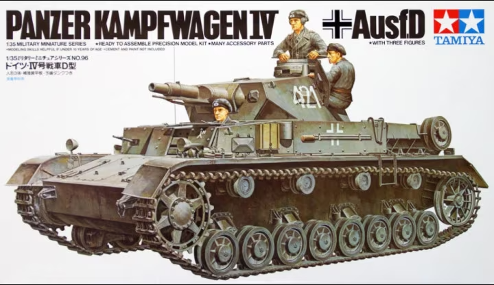 Tamiya - Panzerkampfwagen IV Ausf. D - 1/35 - HTC - MODELISMO