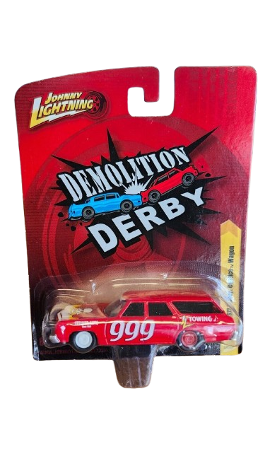 Johnny Lightning 1973 Chevy Caprice Wagon Con Barca E Rimorchio – Modello Da Collezione - 5