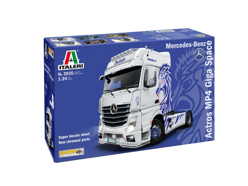 ITALERI - Mercedes Benz Actros MP4 Giga Space - 1/24 - HTC - MODELISMO