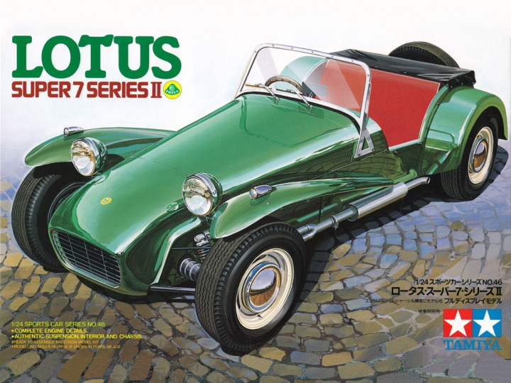 TAMIYA - Lotus Super 7 Series II - 1/24 - HTC - MODELISMO
