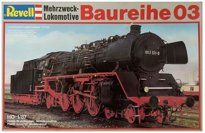 Revell BAUREIHE 03 1:87 鉄道模型 Revell - Mehrzweck-Lokomotive Baureihe 03 - 1/87 - HTC - MODELISMO
