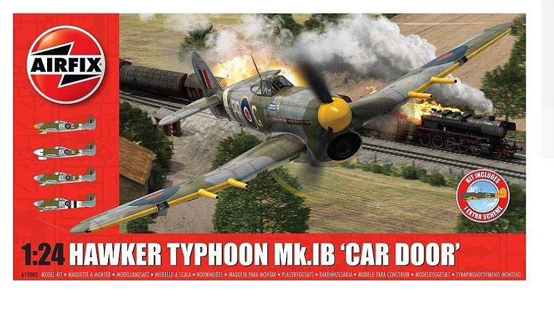 エアフィックスHawke Typhoon Mk.IB 1:24 1/24 ホーカー タイフーン mk.ib airfix Airfix 1/24 Typhoon Mk