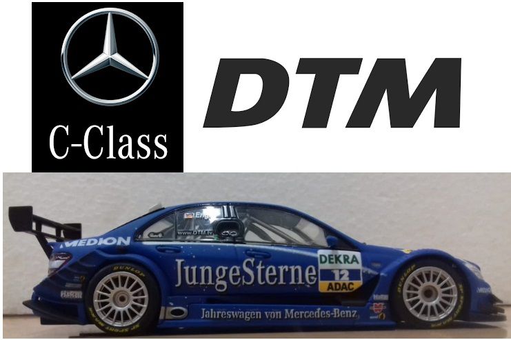Minichamps - Mercedes-Benz C-Class DTM - 1/43 - HTC - MODELISMO