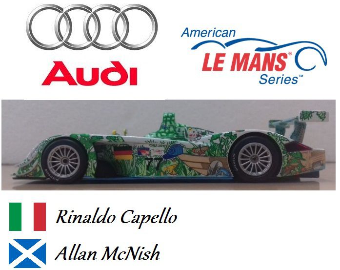 Minichamps - Audi R8 American Le Mans Series - 1/43 - HTC - MODELISMO