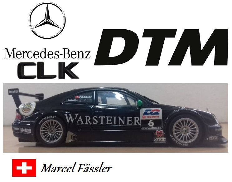 メルセデス・ベンツ CLK-DTM 2001 Minichamps - Mercedes-Benz CLK DTM '01 - 1/43 - HTC - MODELISMO