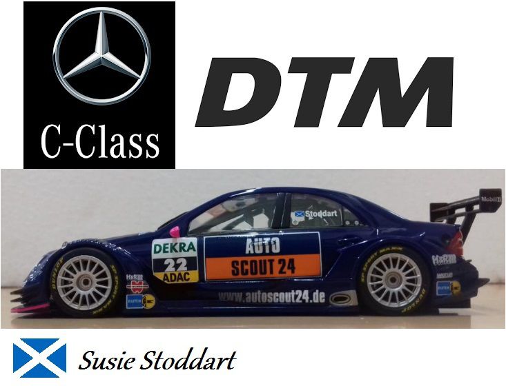 【MINICHAMPS】Mercedes C-ClassDTM2010#M37 Minichamps - Mercedes-Benz C-Class DTM - 1/43 - HTC - MODELISMO