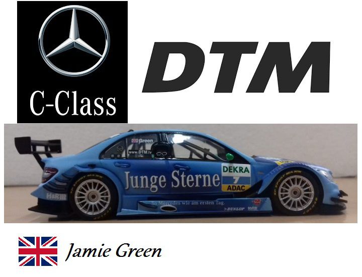 【未開封】Carrera Mercedes C-Klasse DTMスロットカー Minichamps - Mercedes-Benz C-Class DTM - 1/43 - HTC - MODELISMO