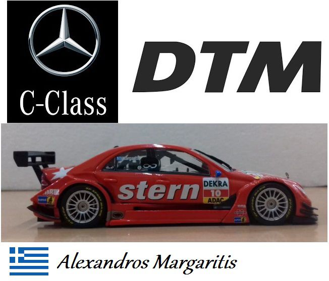 【MINICHAMPS】Mercedes C-ClassDTM2010#M37 Mercedes-Benz C-Class, #17 David Coulthard, DTM 2010 - mb143.ru