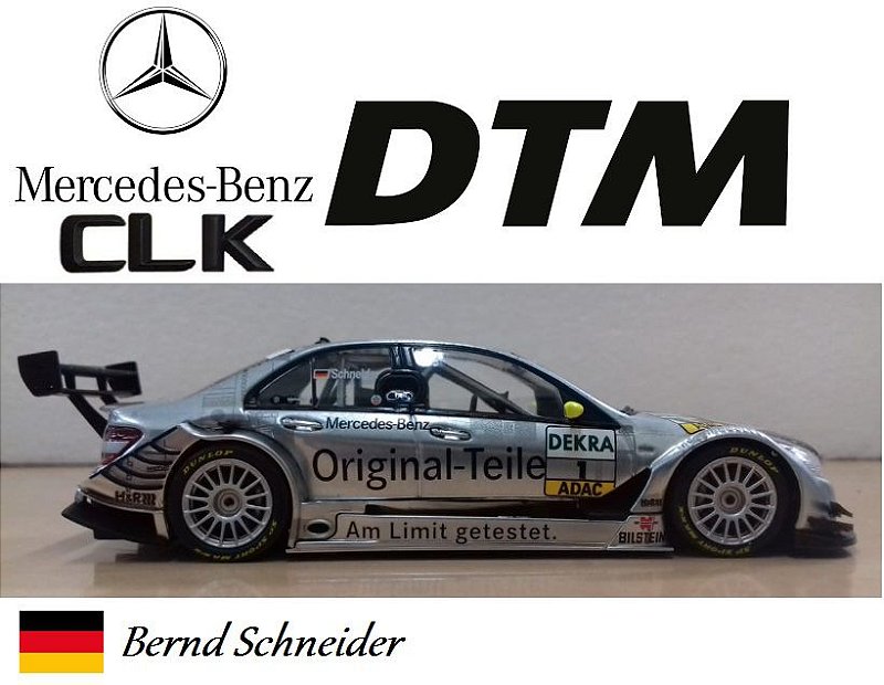 Minichamps - Mercedes-Benz CLK DTM - 1/43 - HTC - MODELISMO